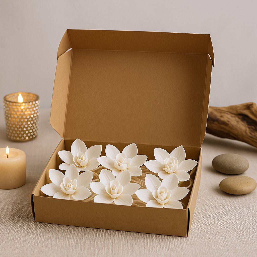 Sola Diffuser Flowers Lily With String 12 Pack - SHAMTAM.COM