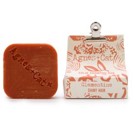 Solid Shampoo Bar Clementine Agnes+Cat - SHAMTAM.COM