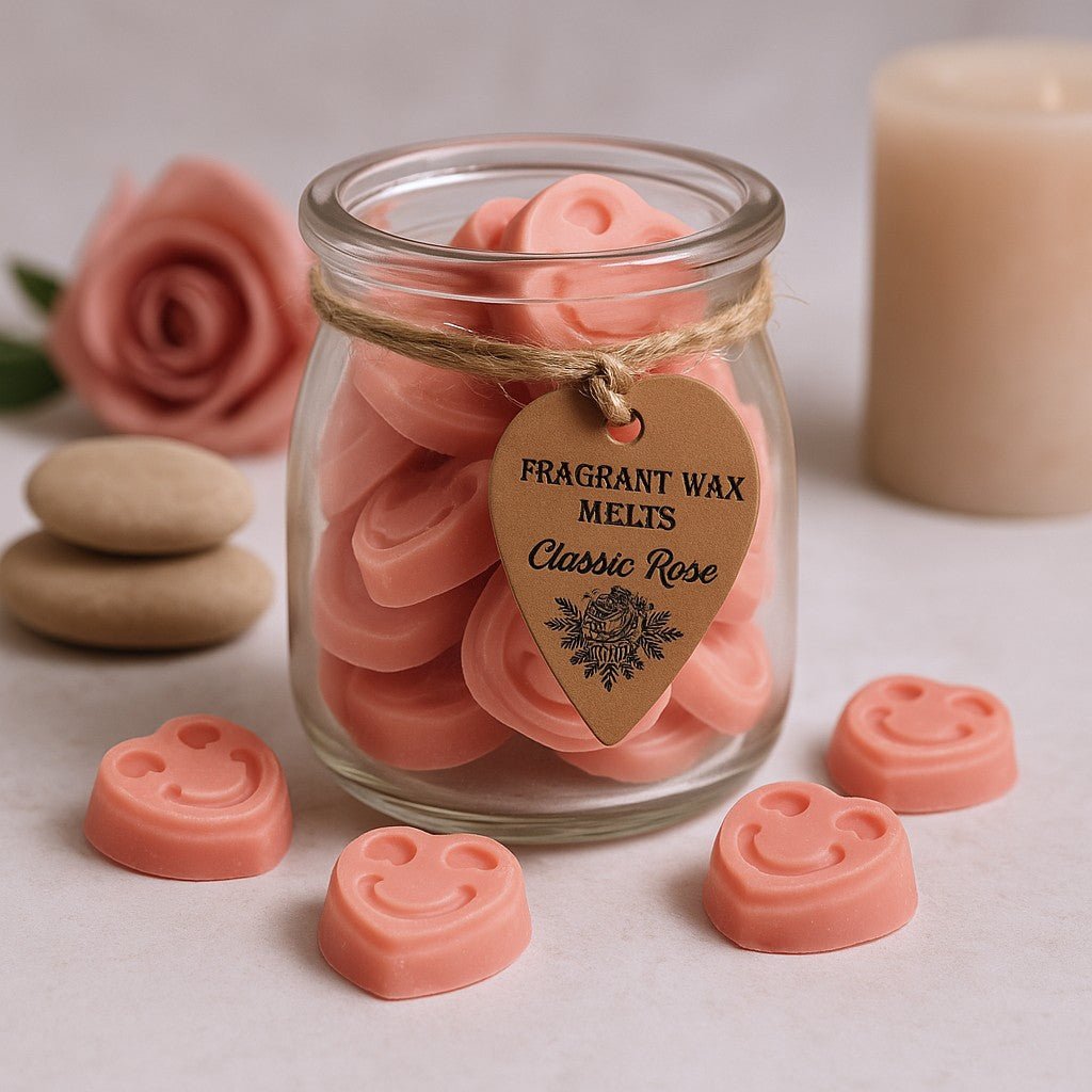 Soy Wax Melts Jar - Classic Rose - SHAMTAM.COM