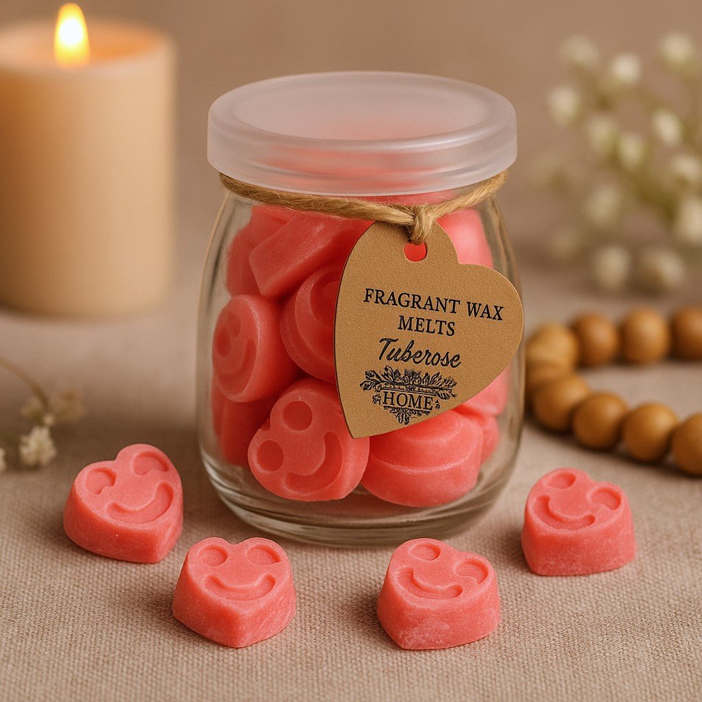 Soy Wax Melts Jar - Tuberose - SHAMTAM.COM