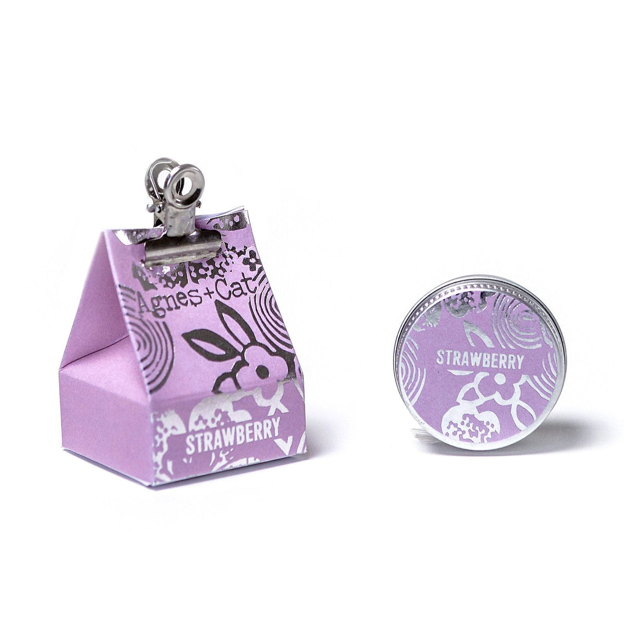 Strawberry Lip Balm, Vegan Hydrating - SHAMTAM.COM