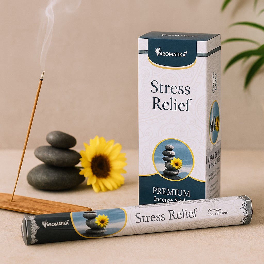 Stress Relief Incense Sticks Charcoal - Free Aromatika - SHAMTAM.COM