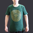 Small Stone Washed T-Shirt - Chakra - Green - SHAMTAM.COM