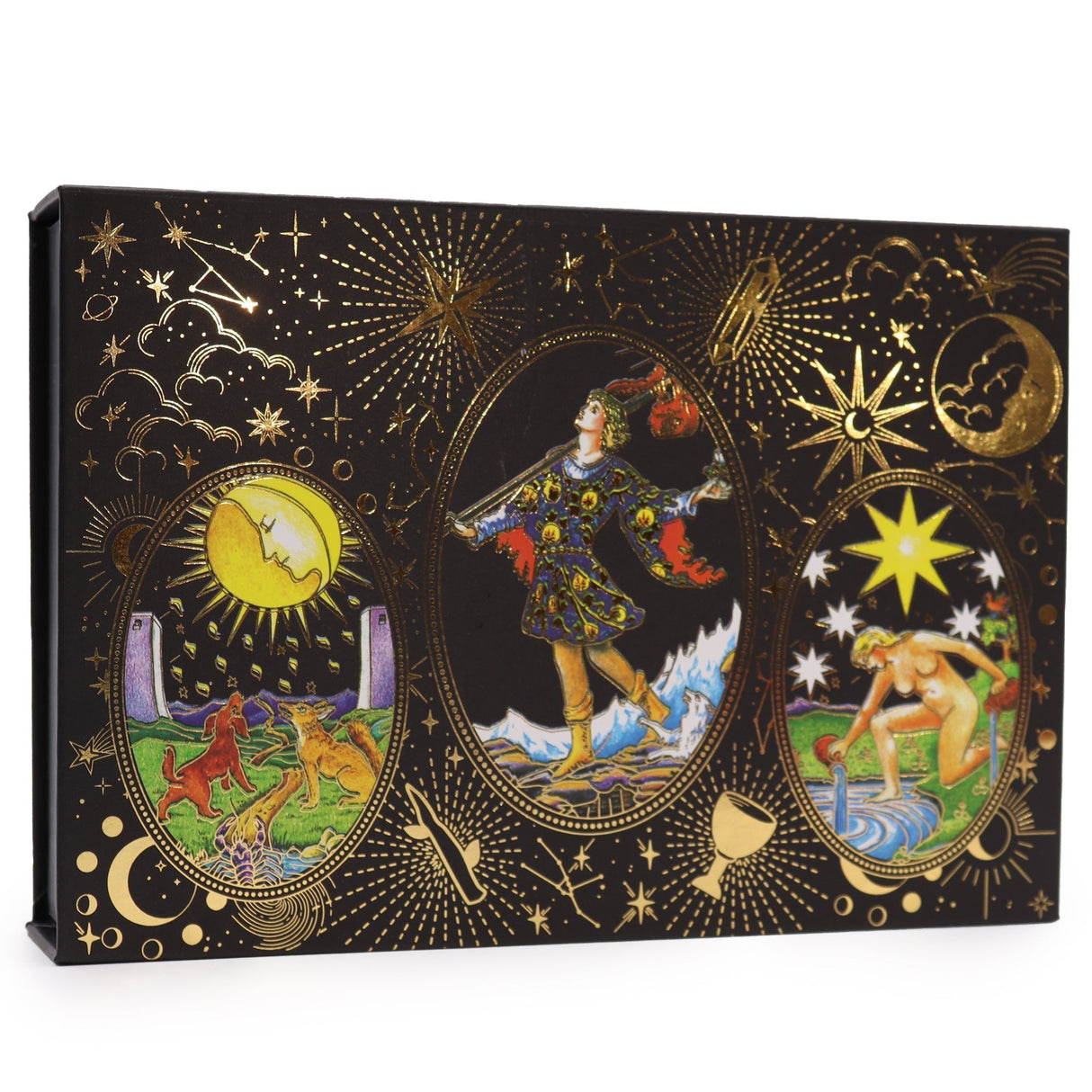 Gold Foil Tarot - Let the Magic Begin - Gift Set - SHAMTAM.COM