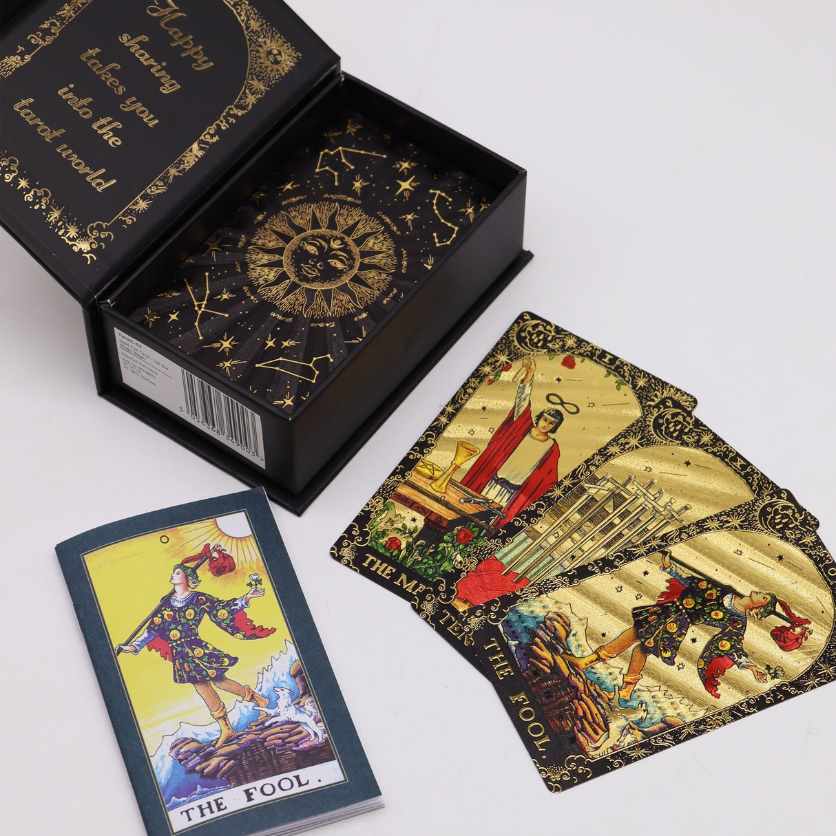Gold Foil Tarot - Let the Magic Begin - Gift Box - SHAMTAM.COM