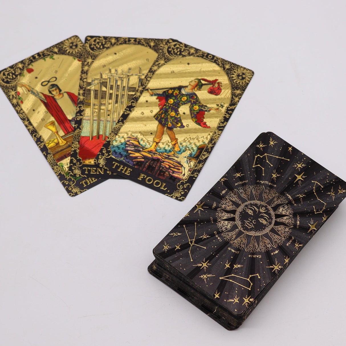 Gold Foil Tarot - Let the Magic Begin - Gift Box - SHAMTAM.COM
