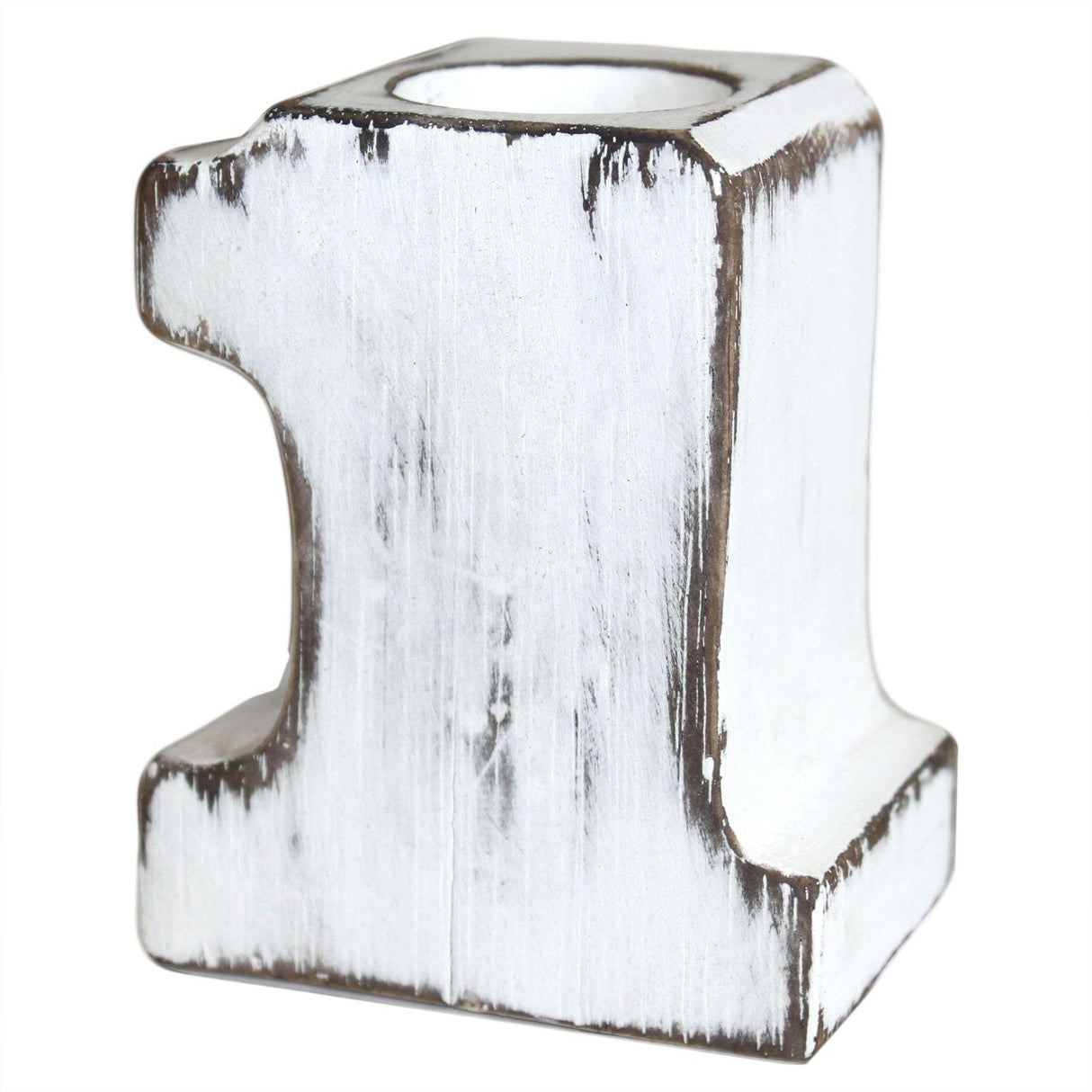 Tealight Candle Holder Wooden Number 1 Birthday - SHAMTAM.COM