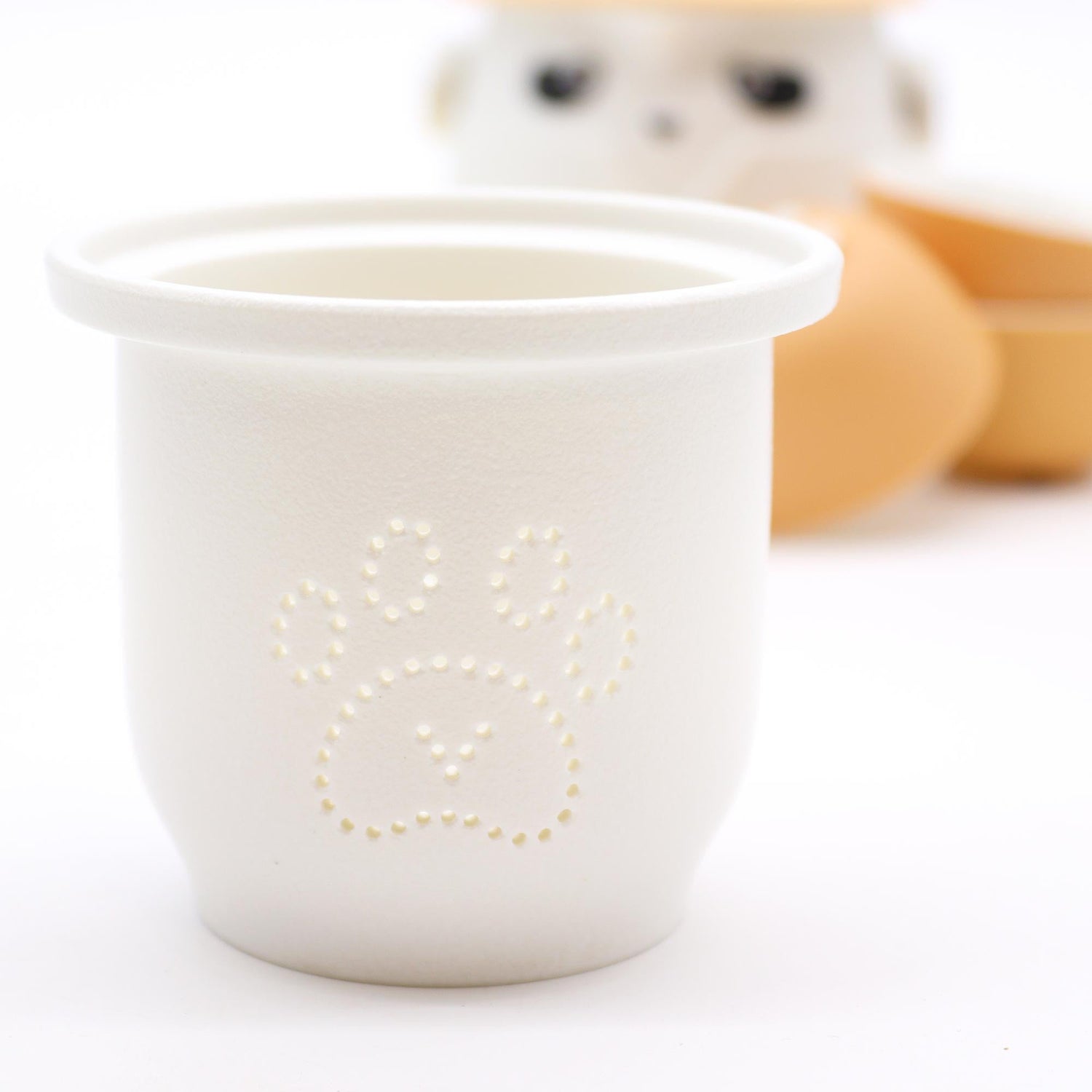 Panda Teapot Set & Three Cups - Orange - SHAMTAM.COM