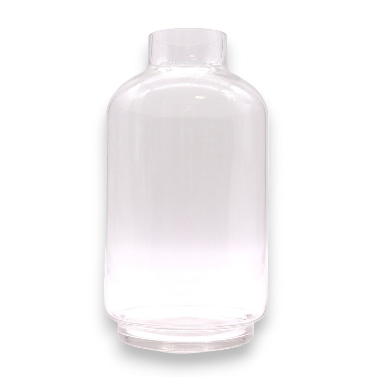 Large Ball Top Terarium on Dark Tung Wood - SHAMTAM.COM