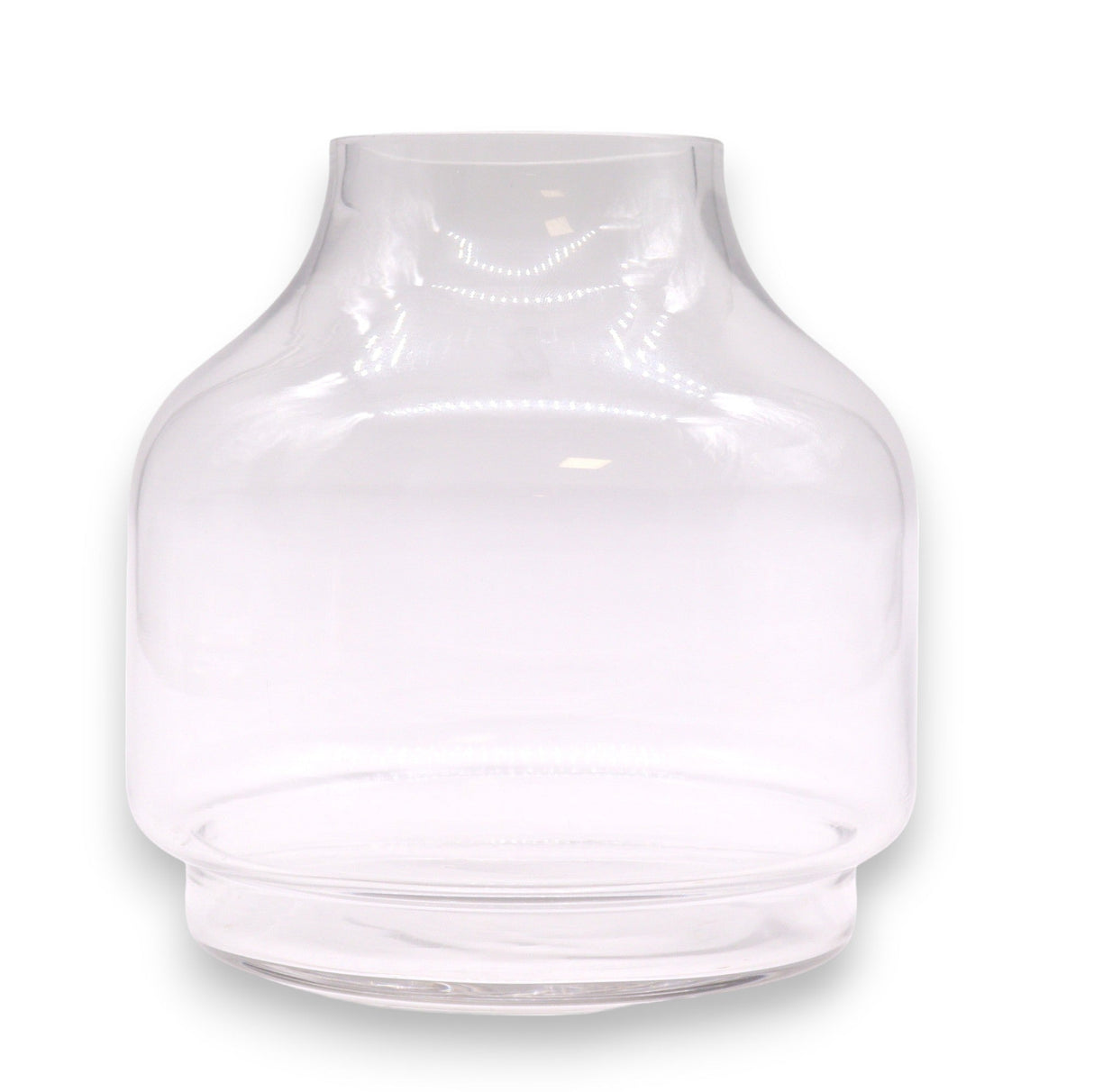 Medium Ball Top Terarium on Dark Tung Wood - SHAMTAM.COM