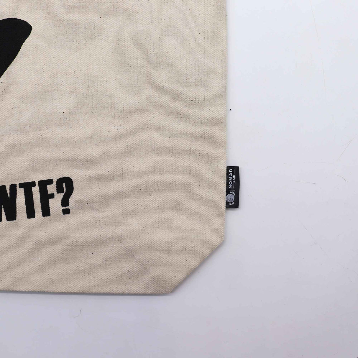 Tote Bag Black Cat Natural 10oz - SHAMTAM.COM