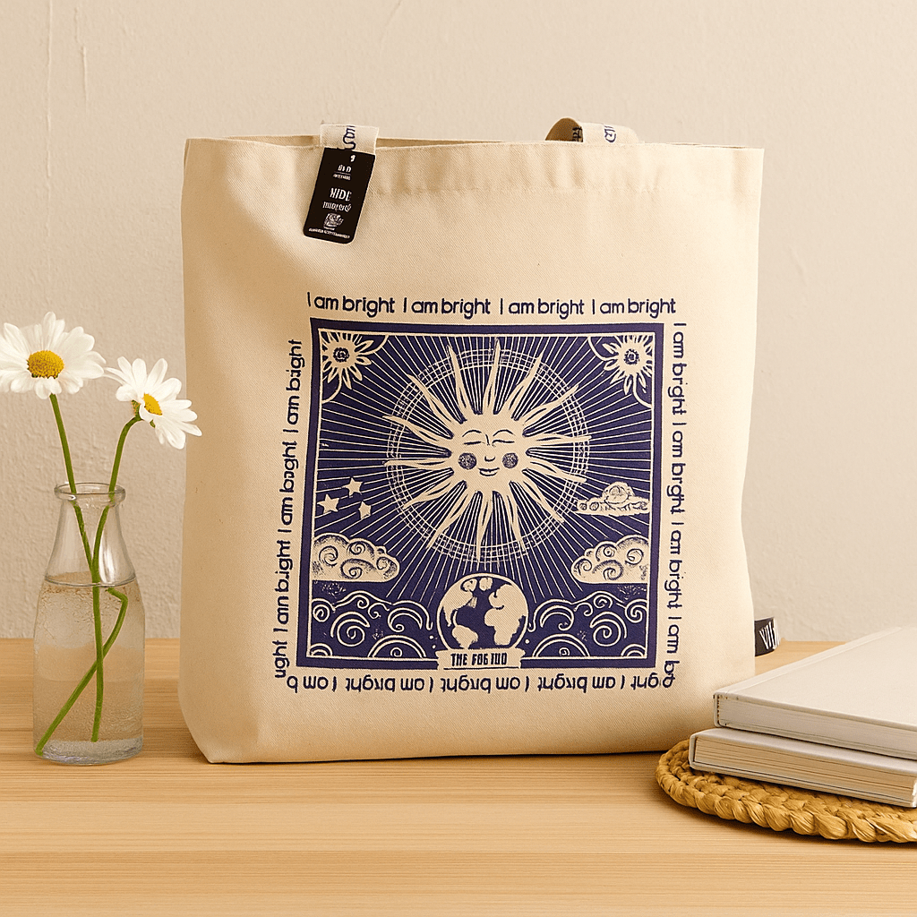Tote Bag I Am Bright - SHAMTAM.COM