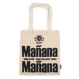 Iconic Basic Tote Bag - Mañana Mañana - Natural 4oz - SHAMTAM.COM