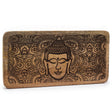 Long Tray 30x15x2.5cm - Buddha Face Black Engraved - SHAMTAM.COM