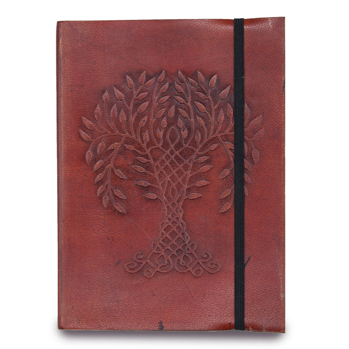 Tree of Life Handmade Notebook - Small with strap - SHAMTAM.COM
