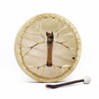 Tunable Shamanic Frame Drum 40cm Goatskin with Beater - SHAMTAM.COM
