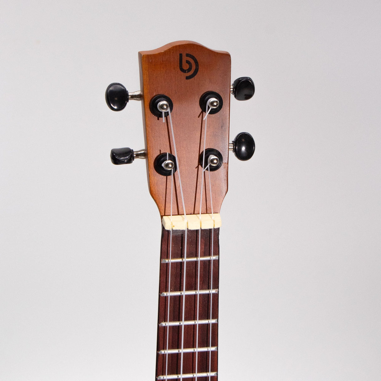 Handcrafted Indonesian 4 - String Ukulele with Vibrant Orange Sunburst Finish - Perfect for Beginners and Experienced Players - SHAMTAM.COM