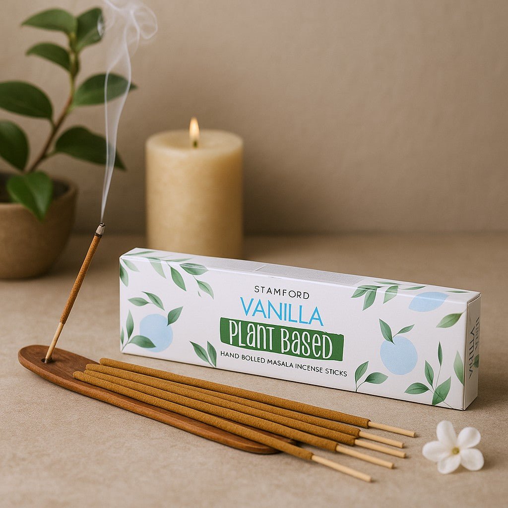Vanilla Incense Sticks - Plant Based Masala - SHAMTAM.COM