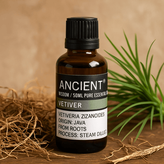 Vetiver Ätherisches Öl Dampfdestilliert 50ml