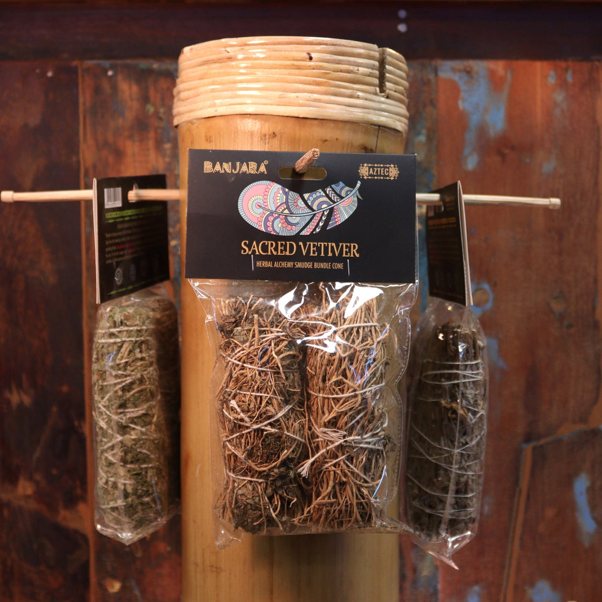 Banjara Smudge - Vetiver - SHAMTAM.COM