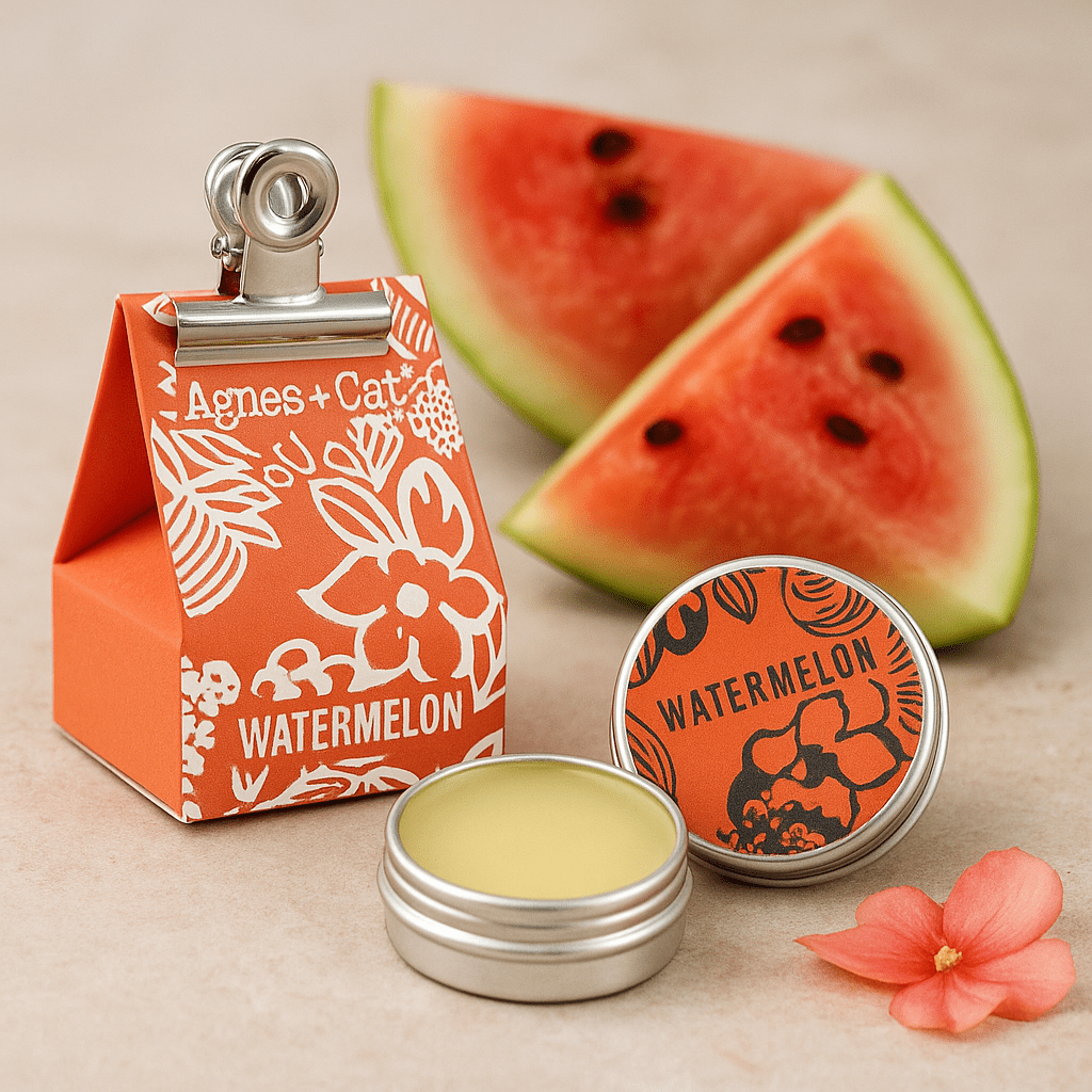 Watermelon Lip Balm Vegan Hydrating Formula - SHAMTAM.COM