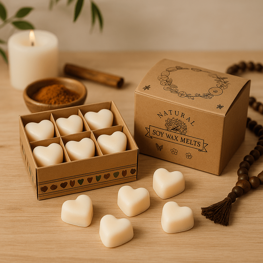 Wax Melts Cinnamon and Orange Box of 6 - SHAMTAM.COM