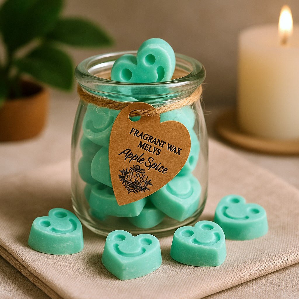 Wax Melts Jar, Apple Spice Soy Wax - SHAMTAM.COM