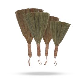 Whisk Brooms Pampas Fan Natural Set Of 4 - SHAMTAM.COM