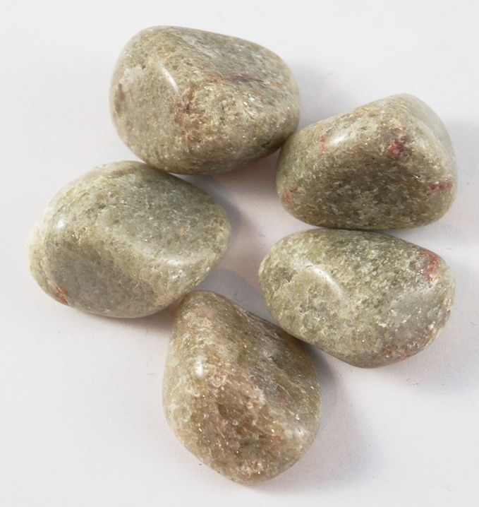 White Aventurine Tumbled Stones, 24 Pack - SHAMTAM.COM