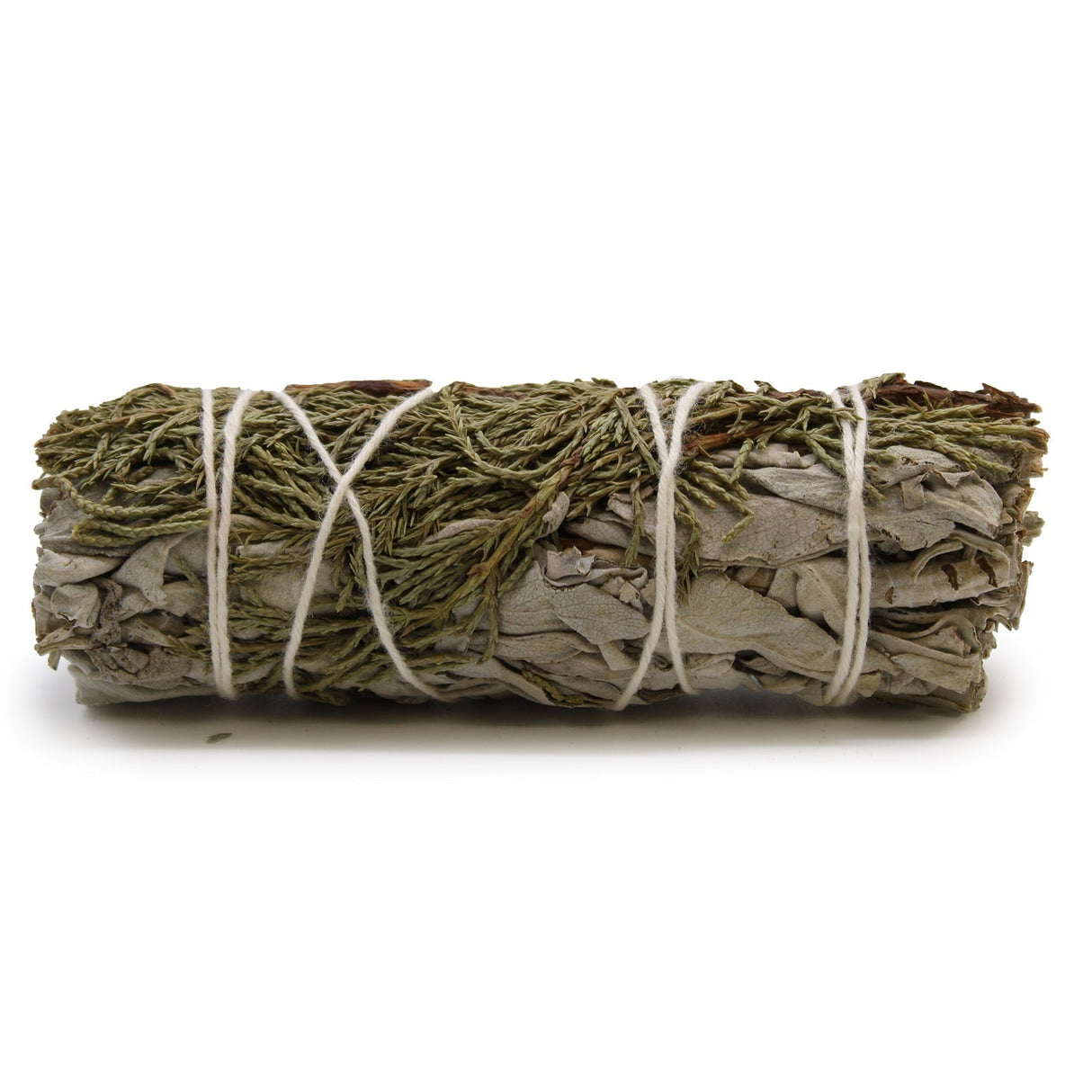 White Sage & Juniper Smudge Stick 10cm - SHAMTAM.COM