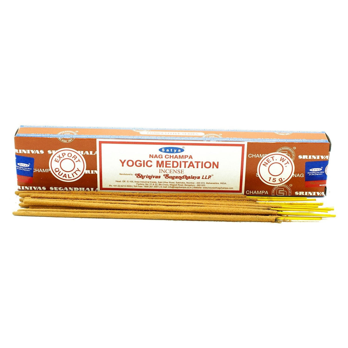Yogic Meditation Incense - Satya 15g - SHAMTAM.COM