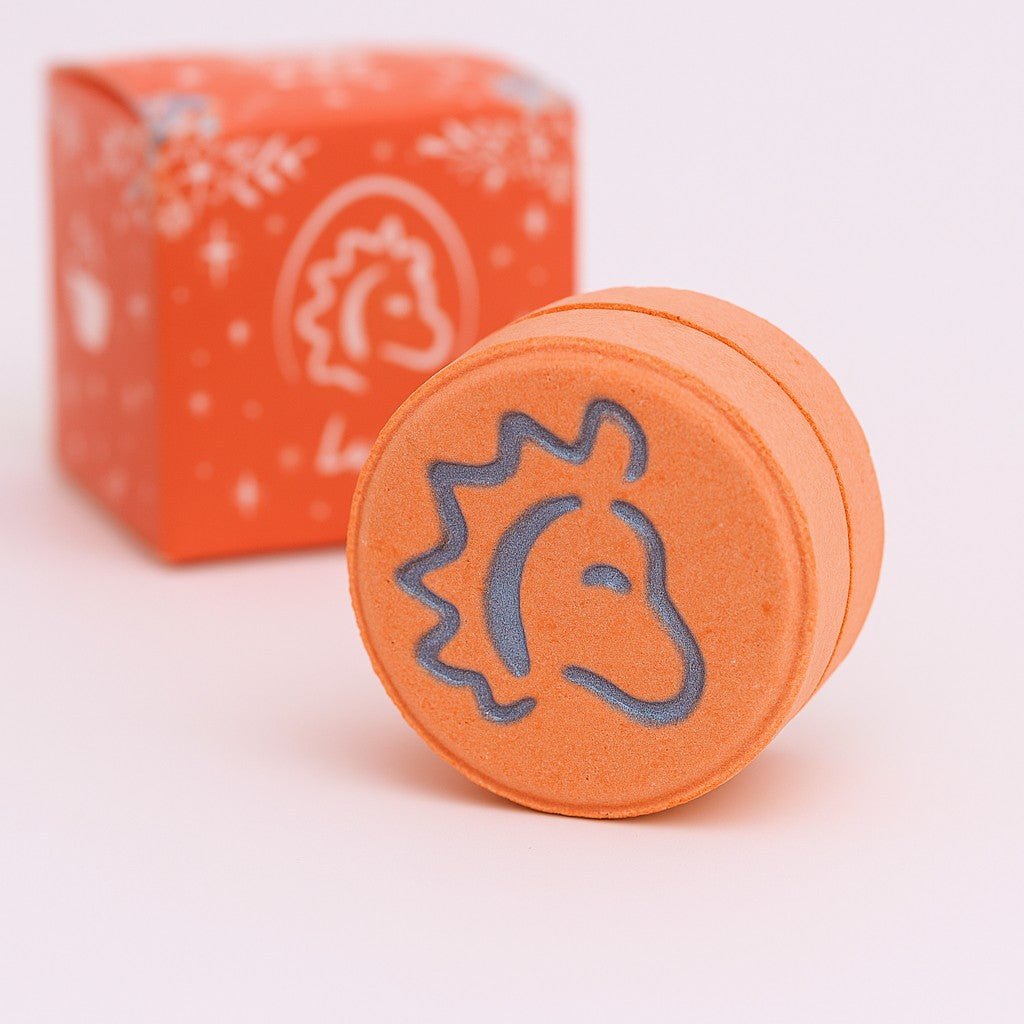 Zodiac Bath Fizzers Set Leo 2 Pack - SHAMTAM.COM