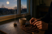 How to Hold a Full Moon Ritual With Incense, a Mala and Tea