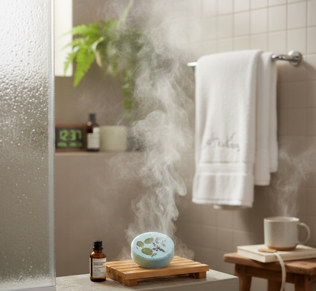 The Little Tablet That Turns Your Shower into a Spa