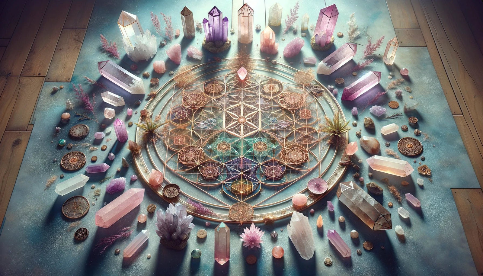 Creating a Crystal Grid: How to Harness the Power of Crystals for Healing and Manifestation 💎 - SHAMTAM