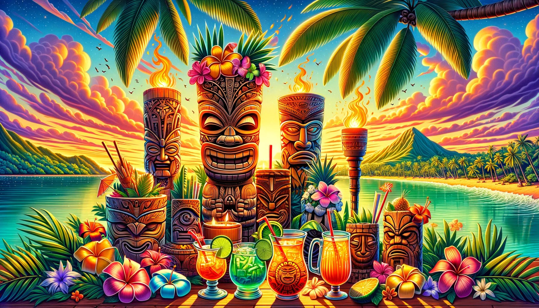 Hawaii Tiki Culture: An Exotic Blend of Mythology and Art 🌴 – SHAMTAM