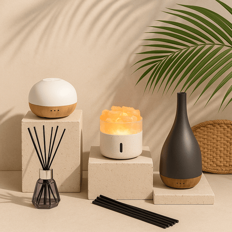 Aroma Diffusers - USB, Reed & Himalayan Salt Collection SHAMTAM - SHAMTAM