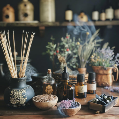 Aromatherapy - Incense, Oils, Diffusers & Smudge Collection - SHAMTAM