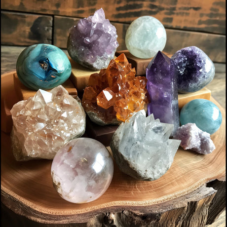 Gemstones & Crystals - Spheres, Druzes & Healing Tools - SHAMTAM