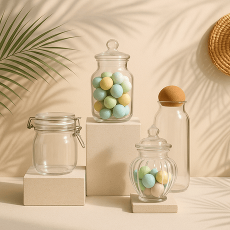 Glass Jars - SHAMTAM