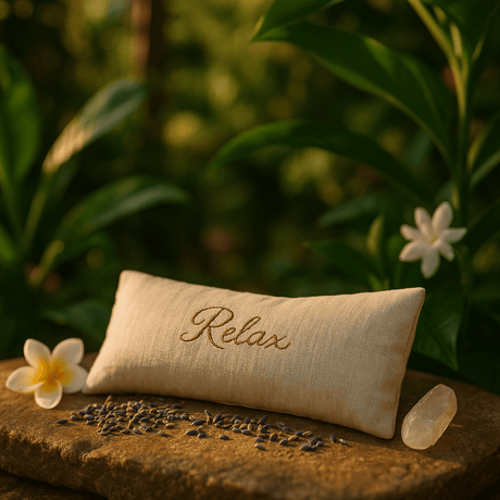 Lavender Eye Pillows - Relaxing Wheat Eye Bags - SHAMTAM