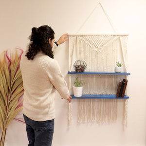 Macrame Hanging Shelves