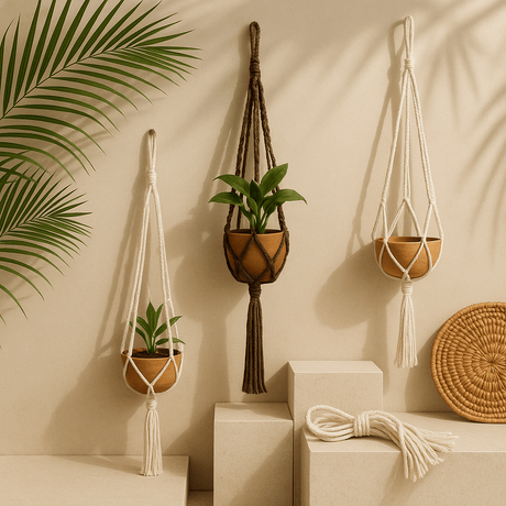 Macrame Pot Holders - SHAMTAM