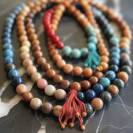 Mala Beads - Japa Mala for Prayer and Mantra Practice - SHAMTAM