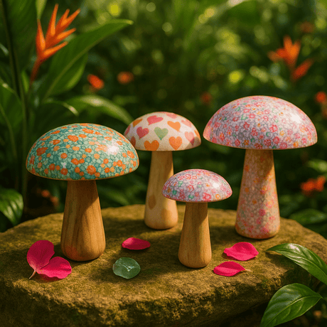 Mushroom Statues - SHAMTAM