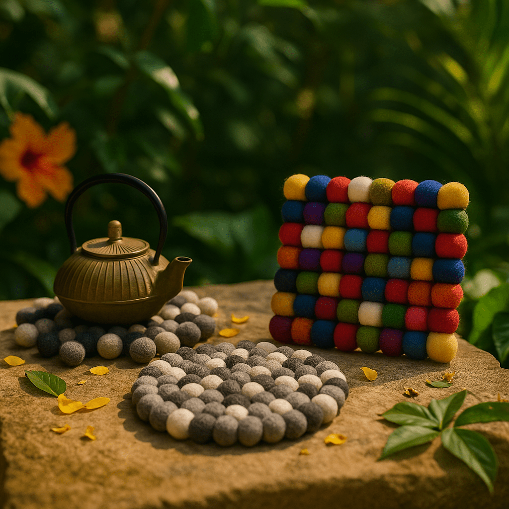 Natural Placemats — Woven & Felt | SHAMTAM