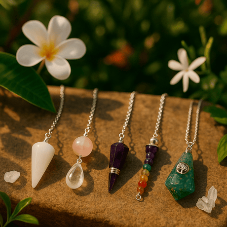 Pendulums - Natural Gemstone & Chakra Tools - SHAMTAM