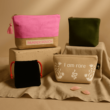 Pouches - Eco-Friendly & Natural Designs - SHAMTAM