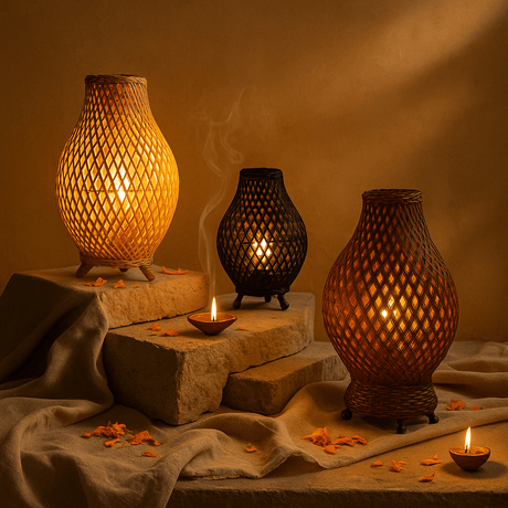 Rattan Lamps - SHAMTAM