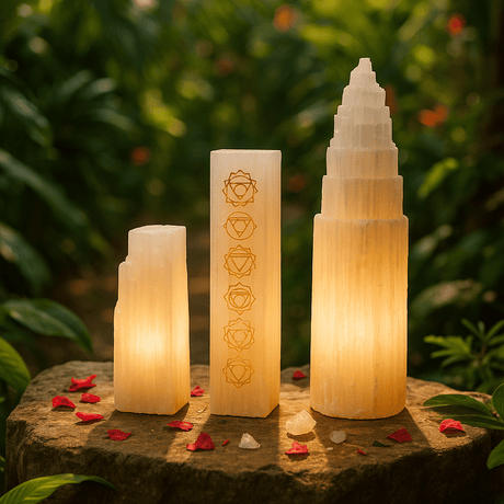 Selenite Lamps - SHAMTAM